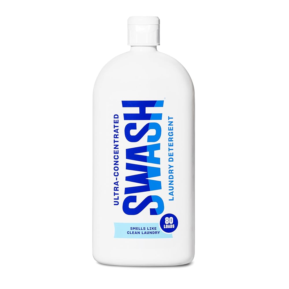 Swash® Extremely-Concentrated Liquid Laundry Detergent with Recent Clear Laundry Scent